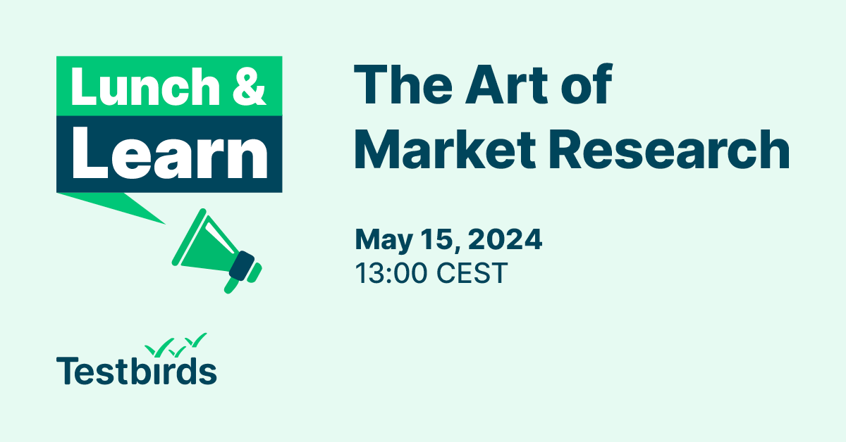 The Art of Market Research - Save the date